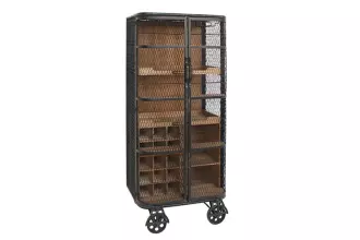 Barová skříň LOFT 145 CM masiv borovice