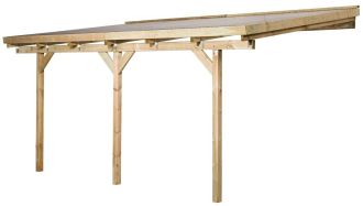 Dřevěná zahradní pergola 671 (4,2x3 m) Dřevěná zahradní pergola 671 (4,2x3 m)