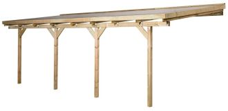 Dřevěná zahradní pergola 671 (7x3 m)