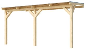 Dřevěná zahradní pergola 672 (4,3x2,7 m)