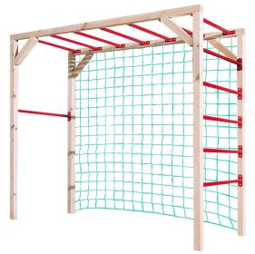 Dřevěná dětská prolézačka TABALUGA 816 (210x103x217 cm)