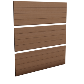 Plotový panel KETER FENCE KIT hnědý  (3x panel)