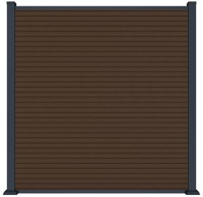 MODERN plotový panel WPC 180x180 cm HORIZONTÁLNÍ i VERTIKÁLNÍ a koncovky - teak MODERN plotový panel WPC 180x180 cm HORIZONTÁLNÍ i VERTIKÁLNÍ a koncovky - teak