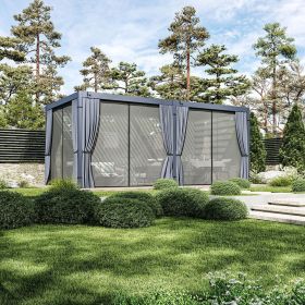 set závěsů a moskytiér pro pergolu ECO 6x3 m