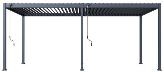 Bioklimatická pergola ECO 6x3 m, ocel - volně stojící Bioklimatická pergola ECO 6x3 m, ocel - volně stojící