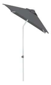Slunečník KETTLER EASY PUSH 150x210 cm - stříbrná / antracit - voděodolný