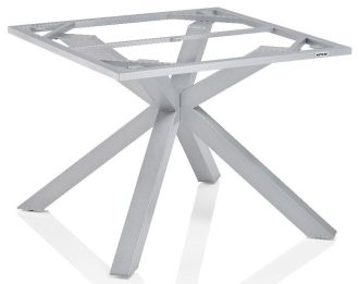 Stolová kostra X-LEG 95x95 cm - stříbrná