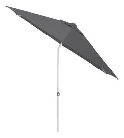 Slunečník KETTLER EASY PUSH ø 300 cm - stříbrná / antracit - voděodolný