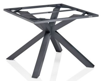 Stolová kostra X-LEG 95x95 cm - antracit