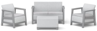 SCANDI LINEA SET - Ash grey/Storm grey