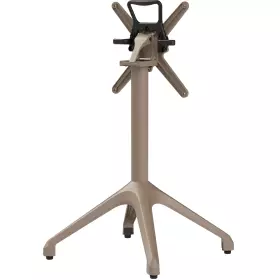Zahradní stolová podnož YUNA khaki pro desky max O80 cm nebo 80×80 cm
