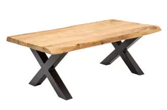 Konferenční stůl MAMMUT X 110 CM masiv akácie honey, II. jakost (A)