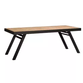 Zahradní jídelní stůl YORK 200 CM BLACK