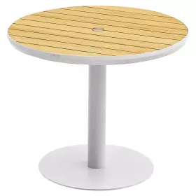 Zahradní jídelní stůl BALI 90 CM WHITE