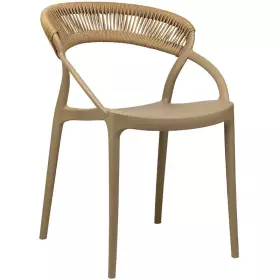 Zahradní stohovatelná jídelní židle RIVIERA BÉŽOVÁ