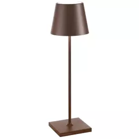 Zahradní lampička POLDINA hnědá - 38 cm