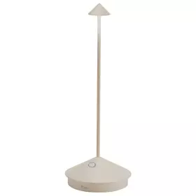 Zahradní lampička PINA písková - 29 cm