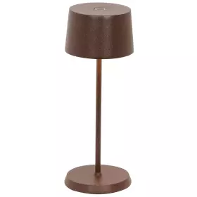 Zahradní lampička OLIVIA hnědá- 20 cm