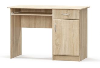 Pracovní stůl CRUBE 1, dub Sonoma