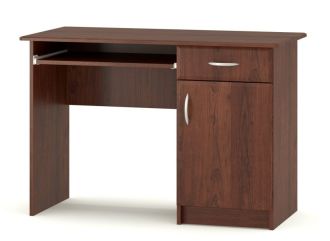 Pracovní stůl CRUBE 1, ořech milánský