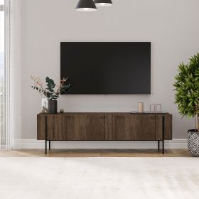 HERMAN TV stolek na nožičkách, ořech