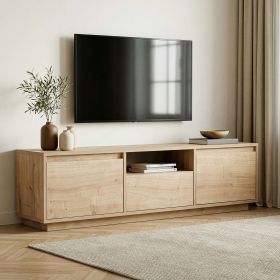 SENTINEL TV stolek s dvířky, dub Sapphire