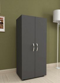 Komoda 2D CARTER 3 barva antracit