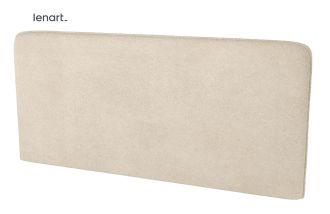 Polstrovaný záhlavník k posteli 180 cm barva béžová boucle