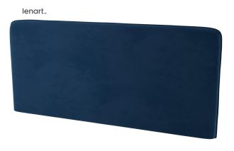 Polstrovaný záhlavník k posteli 180 cm barva modrý granát Polstrovaný záhlavník k posteli 180 cm barva modrý granát