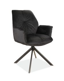 BOOGIE jídelní židle, Bluvel 19černá