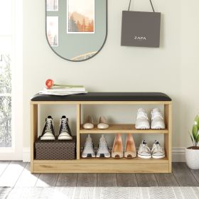 MR1-KE Otevřený botník MORE 1, dub Left