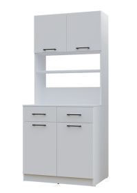 CAPSULE kuchyňská skříňka NO2, bílá nymphea alba