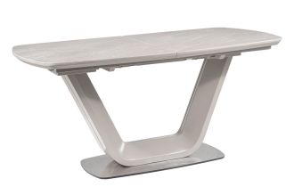 Jídelní stůl rozkládací 160x90 ARMANI ceramic šedá