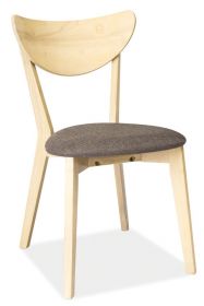 Jídelní čalouněná židle CD-37 šedá