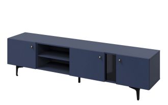 Komoda TV 3D 200 KARLINO (CS-05), barva tmavě modrá