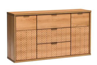 Komoda 2D3S KERBIS dub karamel Komoda 2D3S KERBIS dub karamel