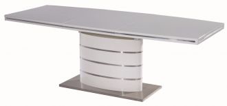 Jídelní stůl FANO 160 bílý rozkládací