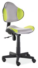 Studentská židle Q-G2 šedá/zelená