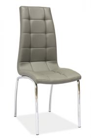 Jídelní čalouněná židle H-104 šedá