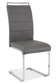 Jídelní čalouněná židle H-441 šedá
