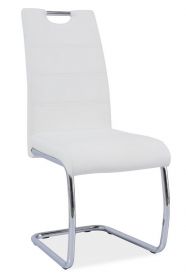 Jídelní čalouněná židle H-666 bílá