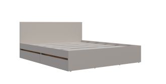 IDEA manželská postel 160, satin / dub Craft zlatý