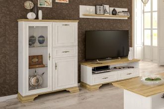 Sestava SCORDIA barva barva borovice andersen/zlatý dub