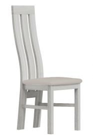 Čalouněná židle II bílá/Victoria 20