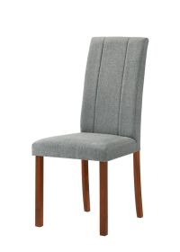 Jídelní čalouněná židle DIPLOMAT mocca/šedá