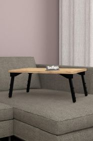 Skládací stolek DUNN barva borovice