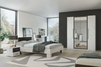 AGADIR ložnicová sestava, antracit/light artwood