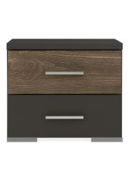 AGADIR noční stolek, antracit/dub grunge colonial AGADIR noční stolek, antracit/dub grunge colonial