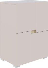 MARON komoda 60, kašmír/dub Sonoma