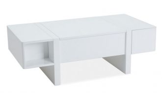 Konferenční stolek MIDO bílá
